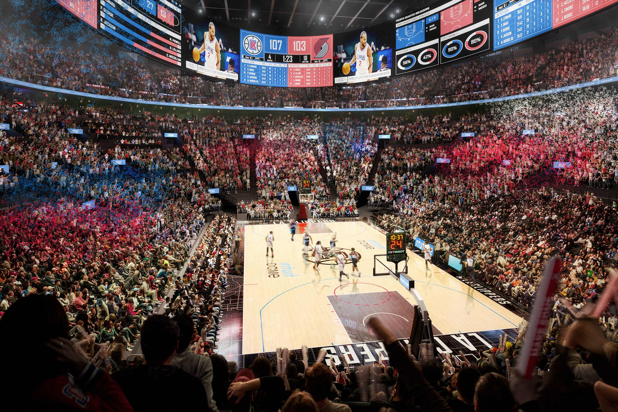 La Clippers Intuit Dome Onehouse