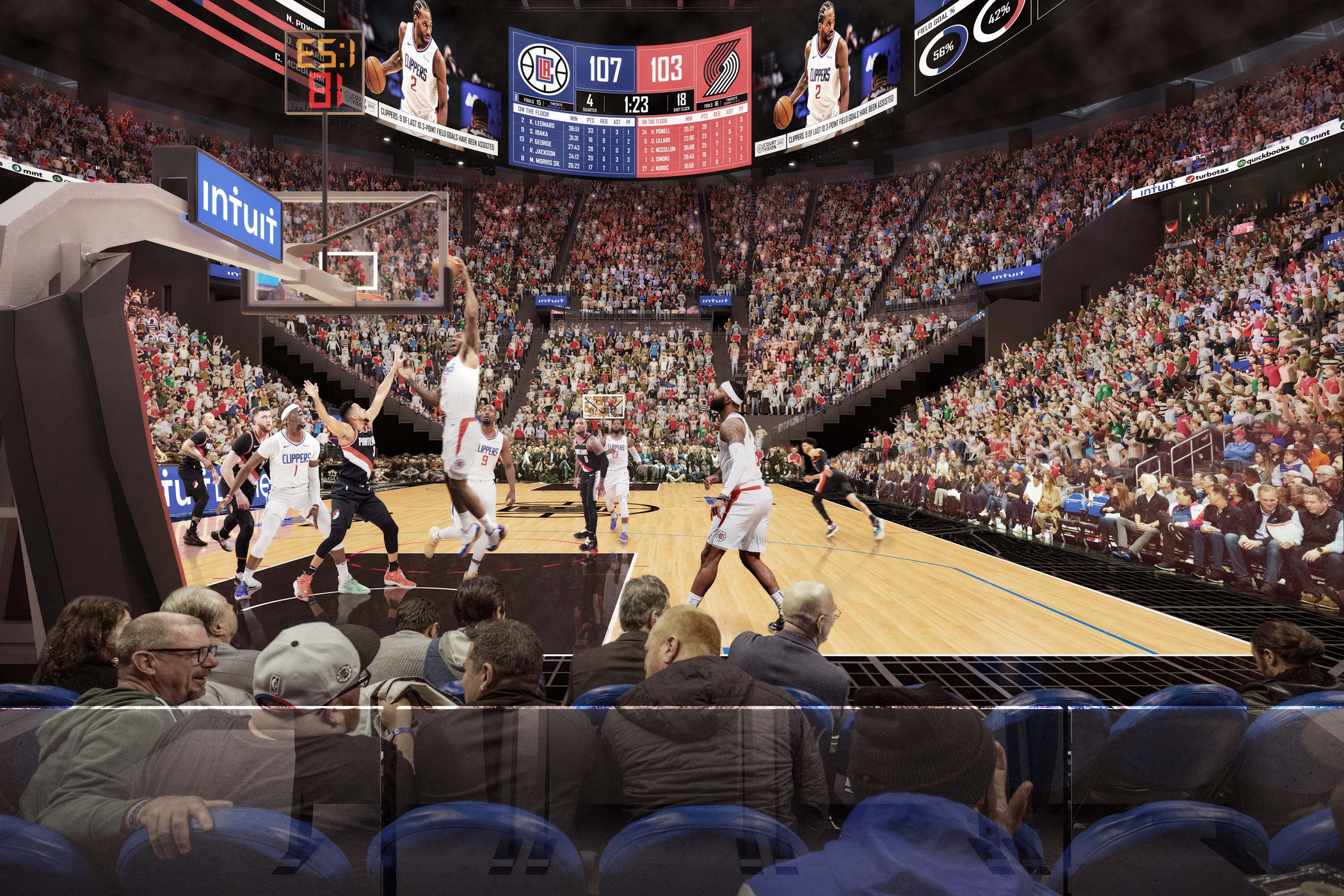 LA Clippers Intuit Dome ONEHOUSE